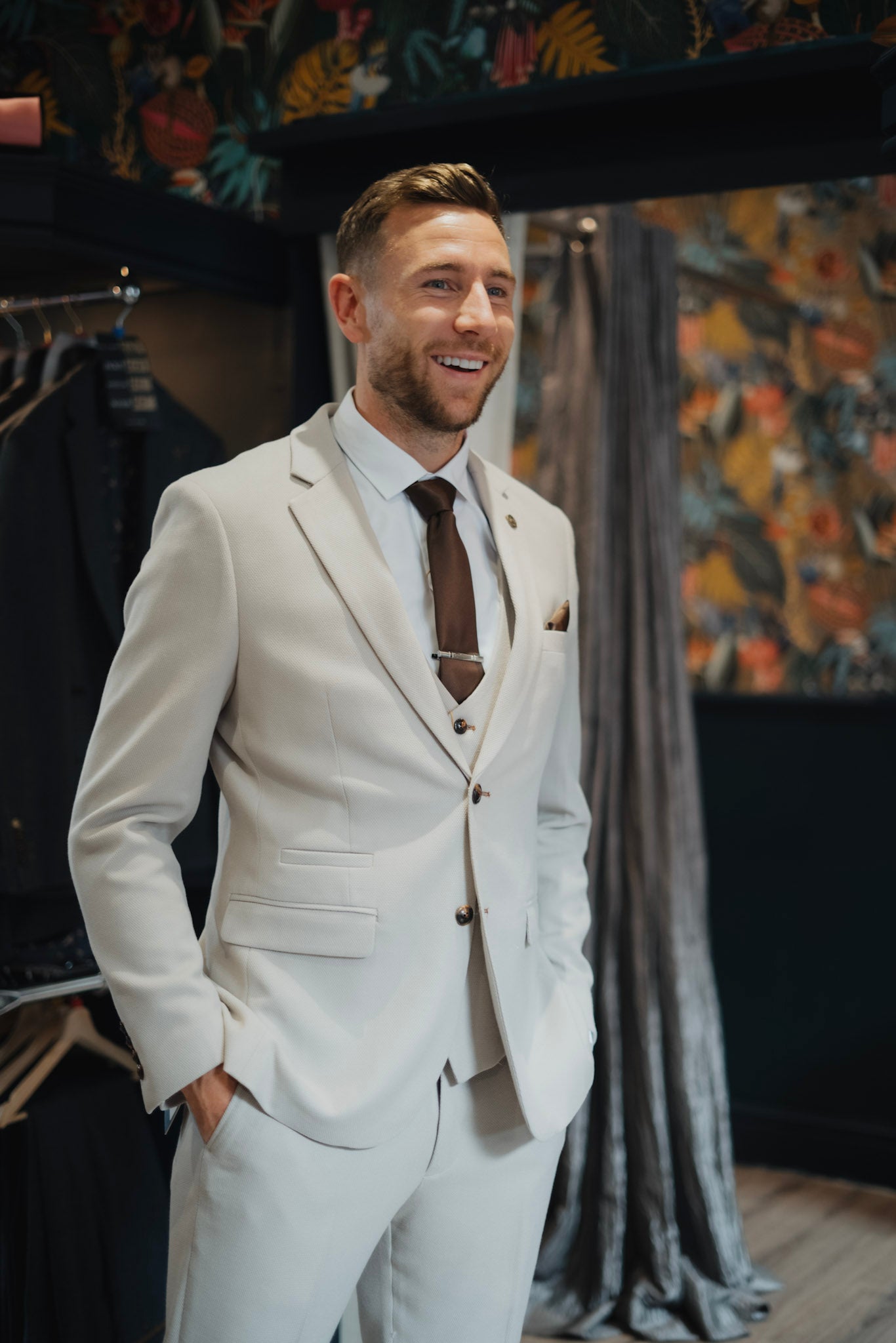 Marc Darcy HM5 Stone 2 piece Suit