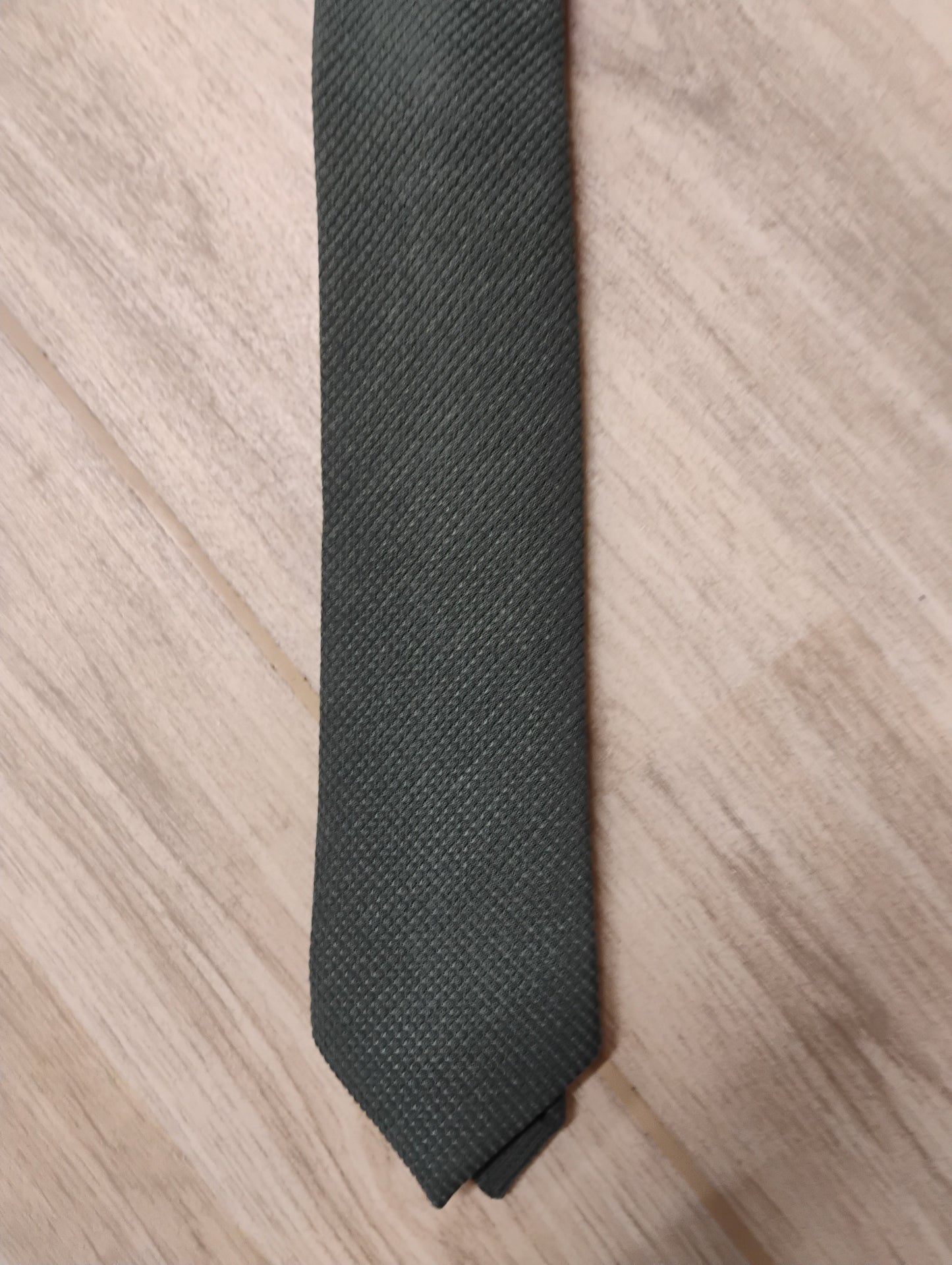 Knitted Olive Green tie