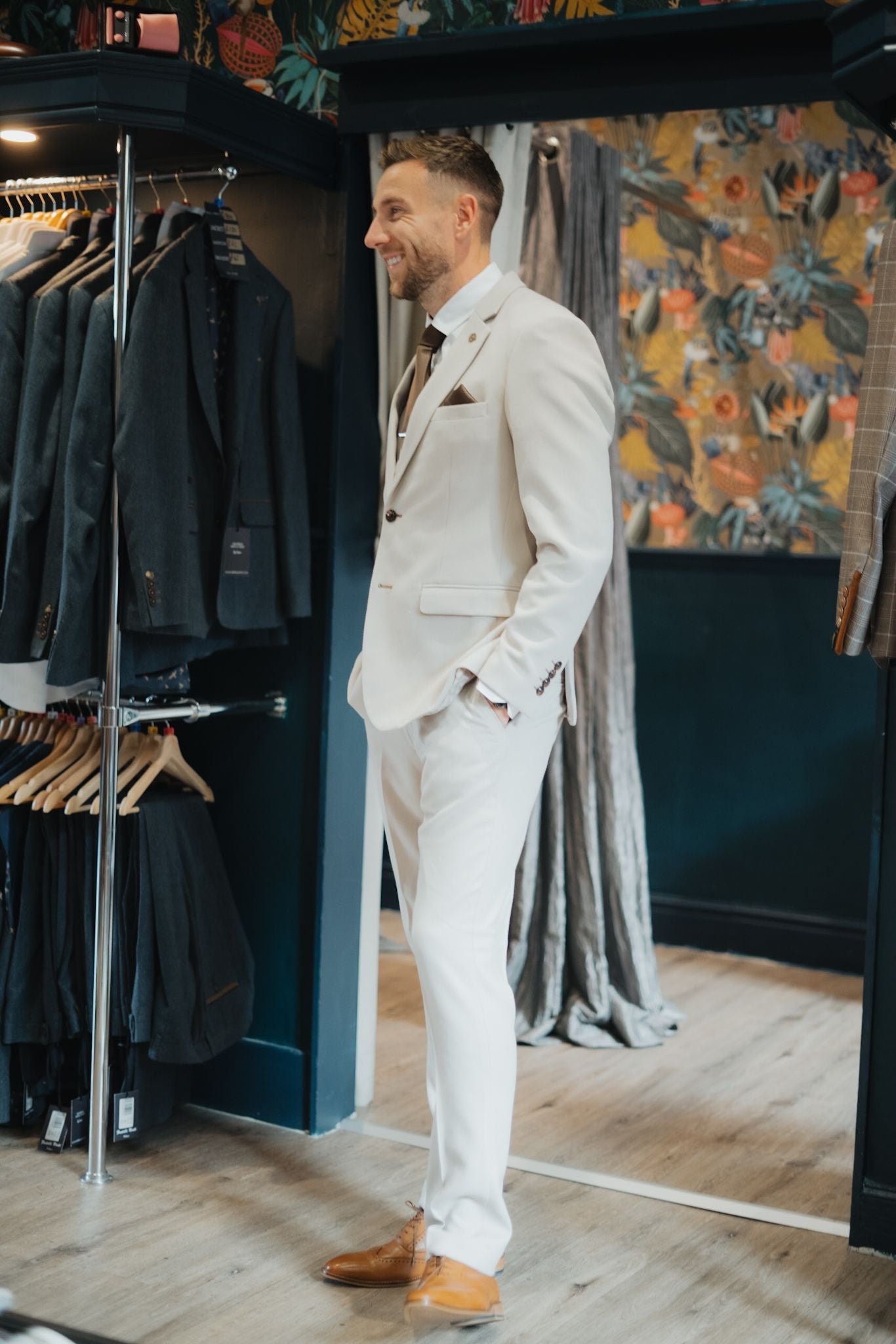 Marc Darcy HM5 Stone 2 piece Suit
