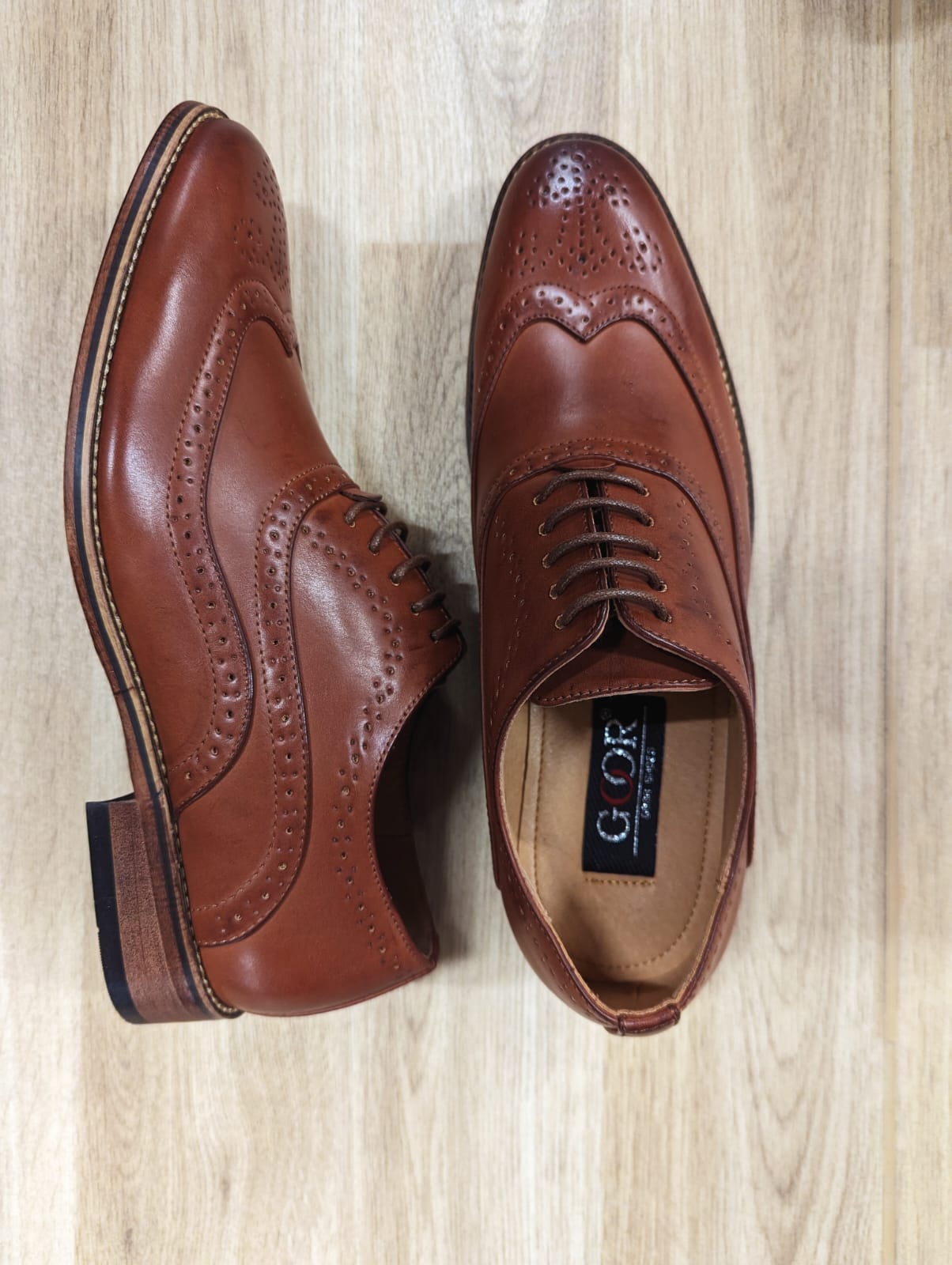 Goor Brown Brogues Shoes