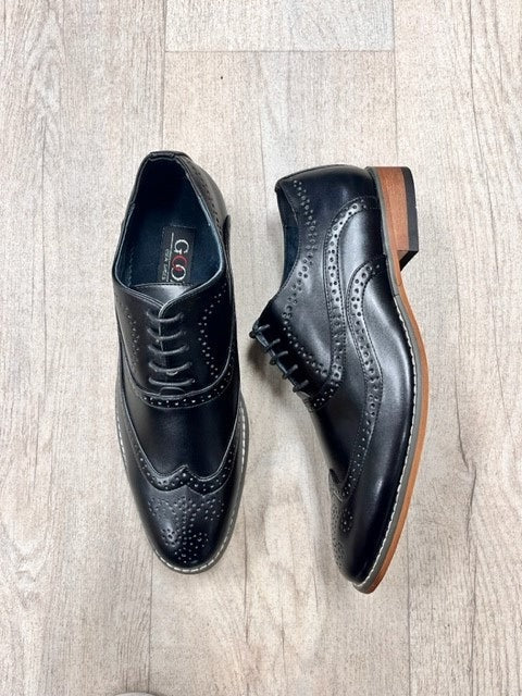 Scarpe Goor Hansen M298A-10 – Stringate Eleganti In Pelle Uomo, Vestibilità Regolare, Colore Nero - Foto 2