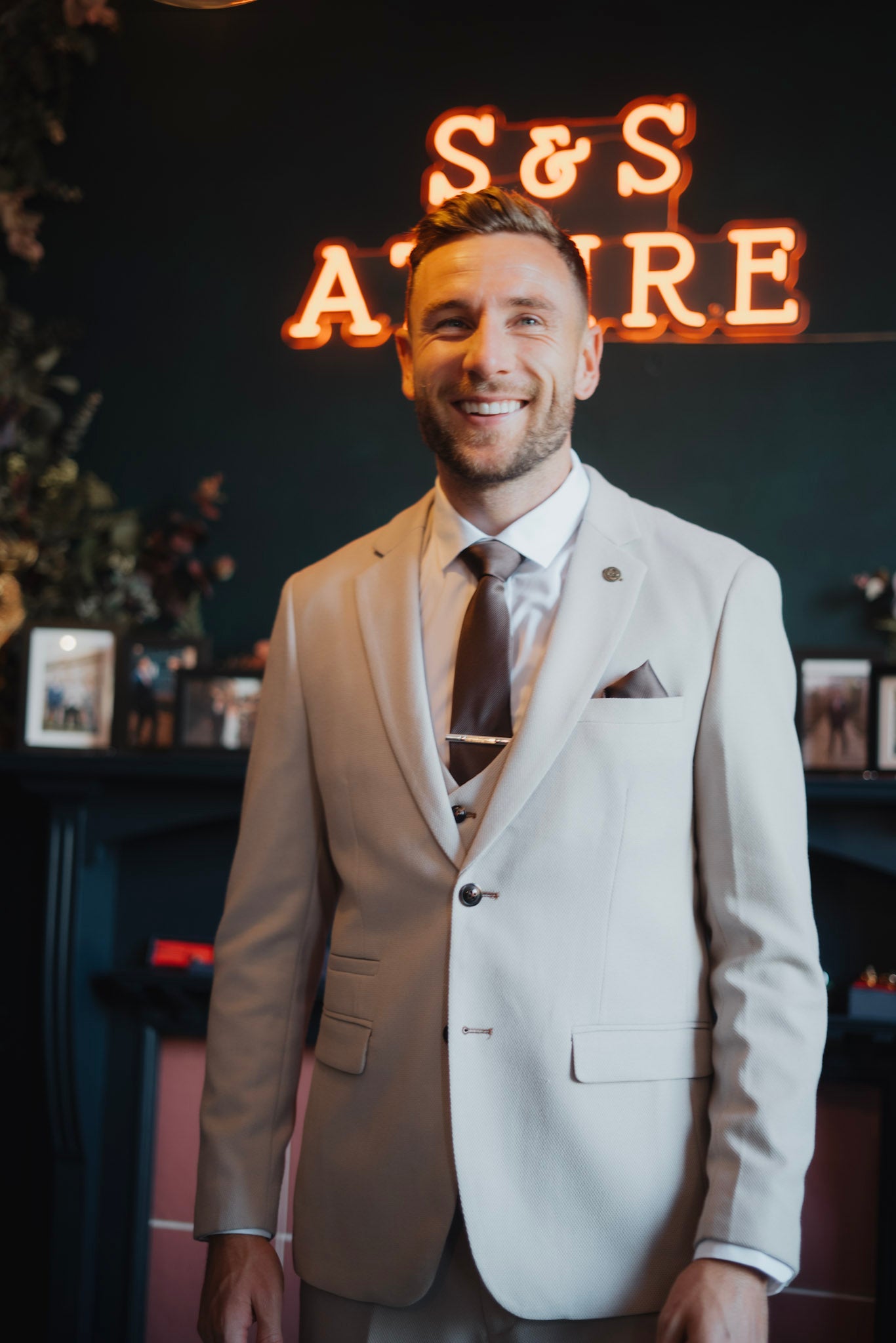 Marc Darcy HM5 Stone 2 piece Suit