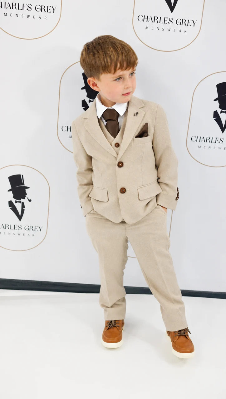 Charles Grey Charlton Stone Junior Suit
