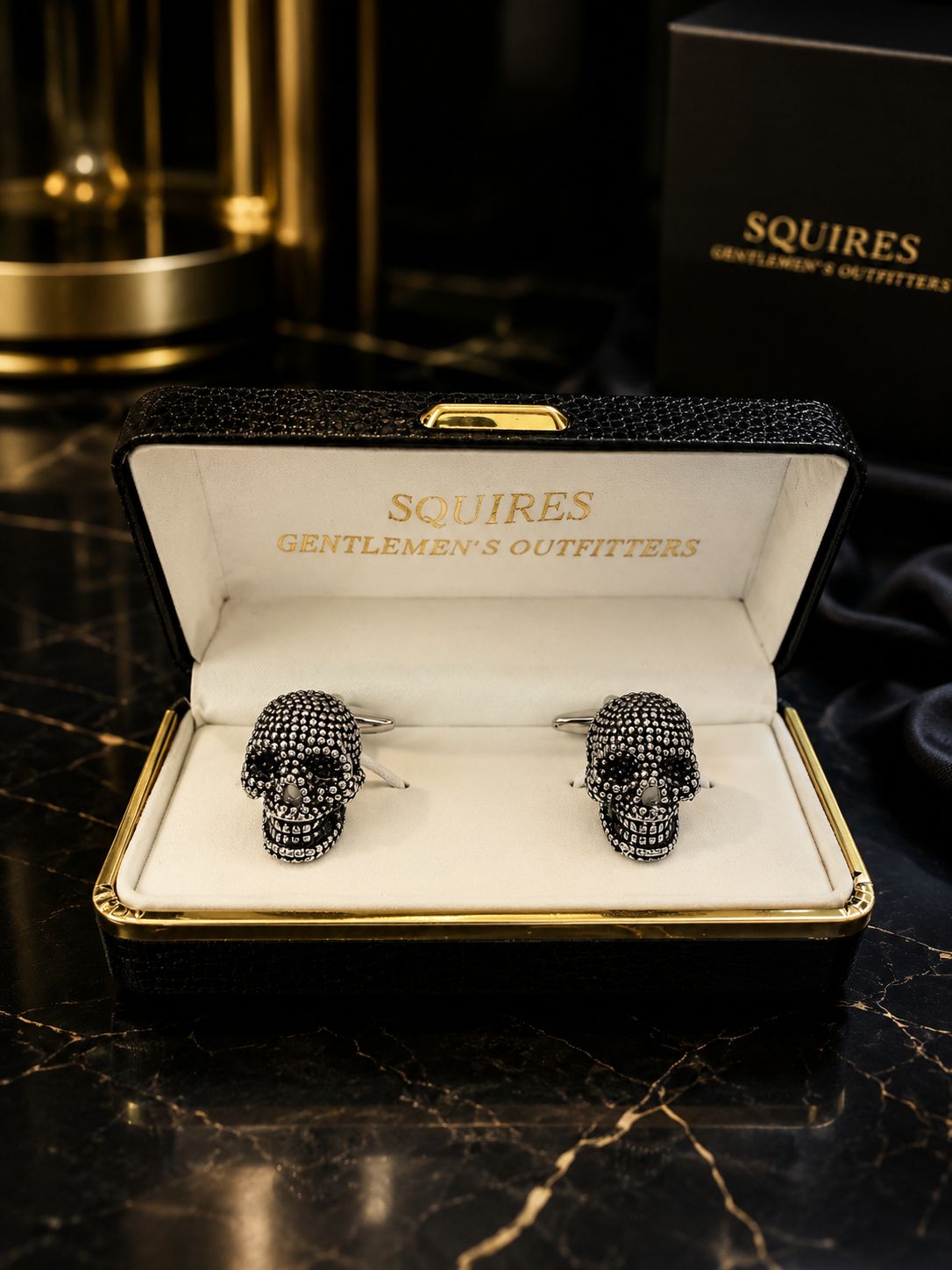 Squires Skull Cufflinks
