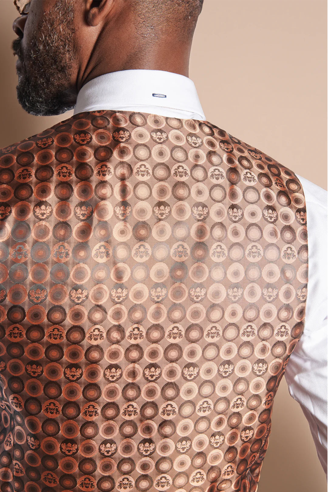 Marc Darcy HM5 Tan Waistcoat
