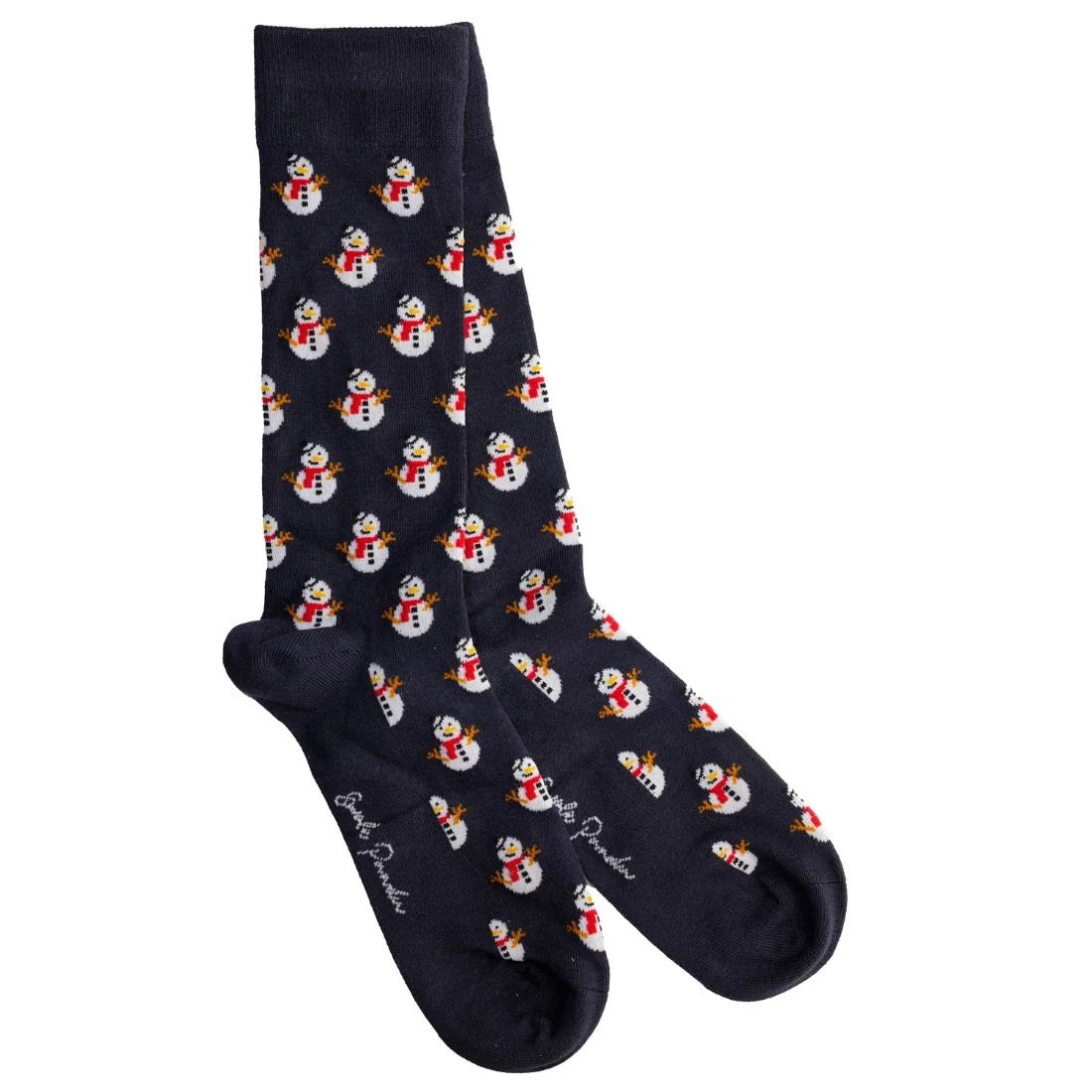 Swole Panda Snowman Socks