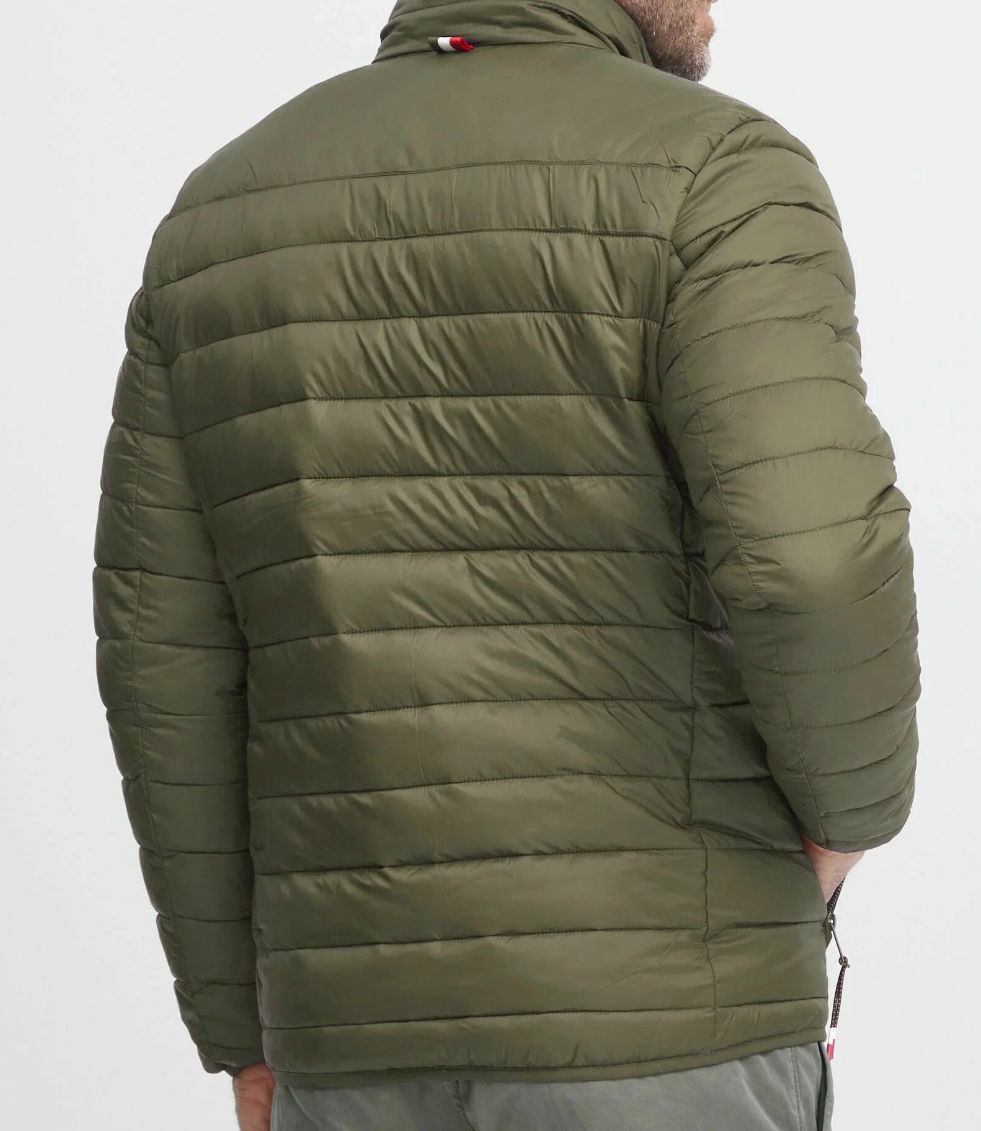 FQ1924 Jacob padded jacket in Grape Leaf