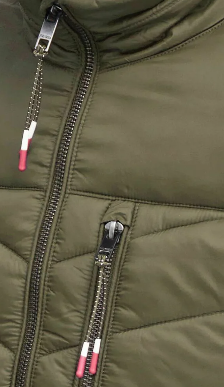FQ1924 Jacob padded jacket in Grape Leaf
