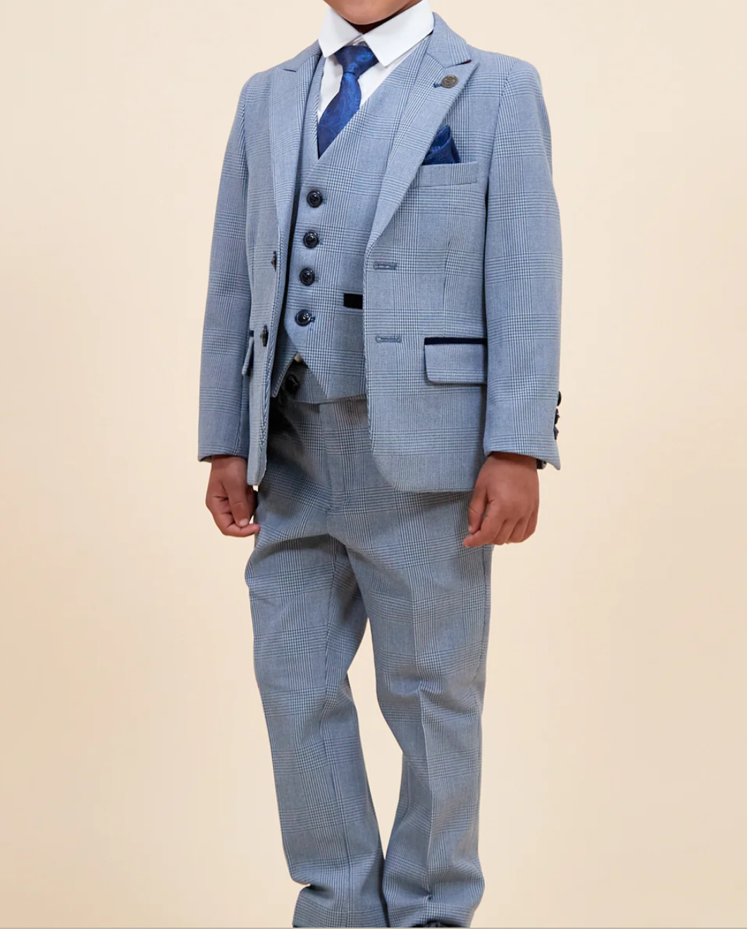 Marc Darcy Bromley Sky Blue Junior Suit
