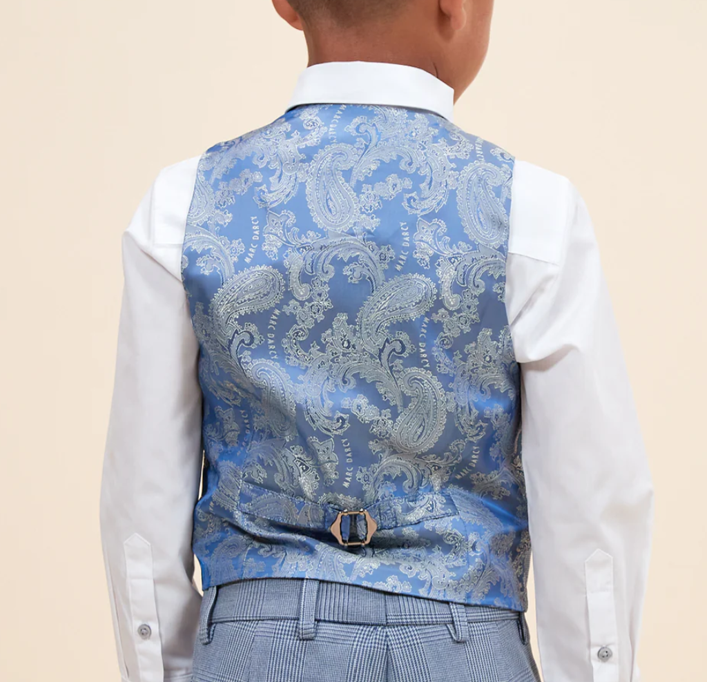 Marc Darcy Bromley Sky Blue Junior Suit