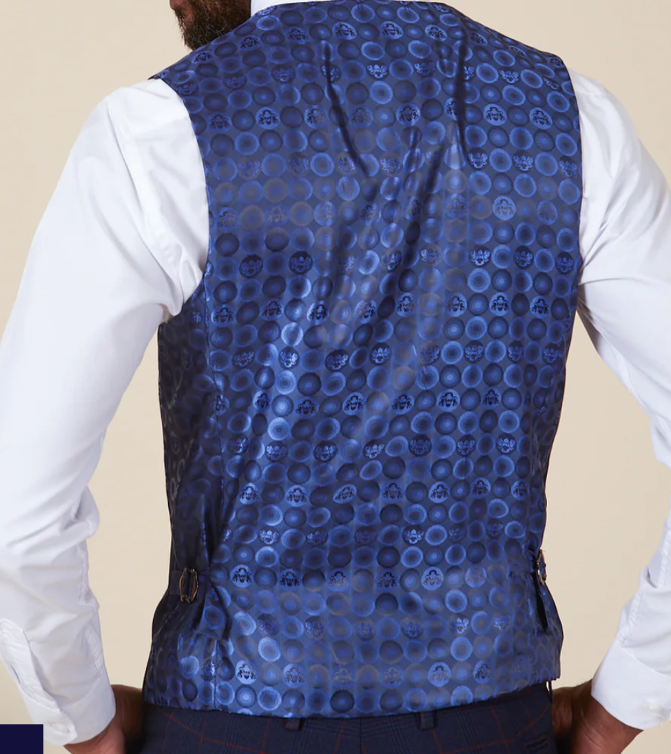 Marc Darcy Edinson Wine Waistcoat