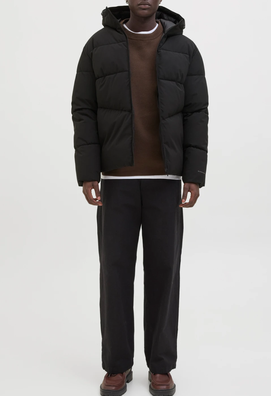 Jack & Jones Puffer Jacket Black