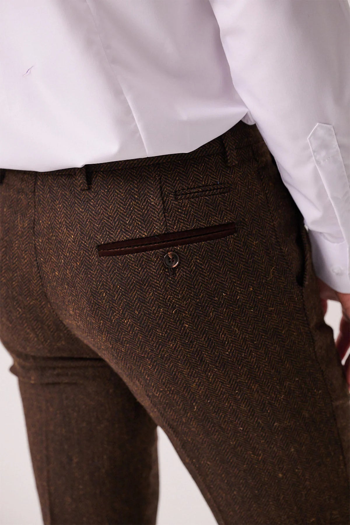 Marc Darcy Dean Brown Trousers