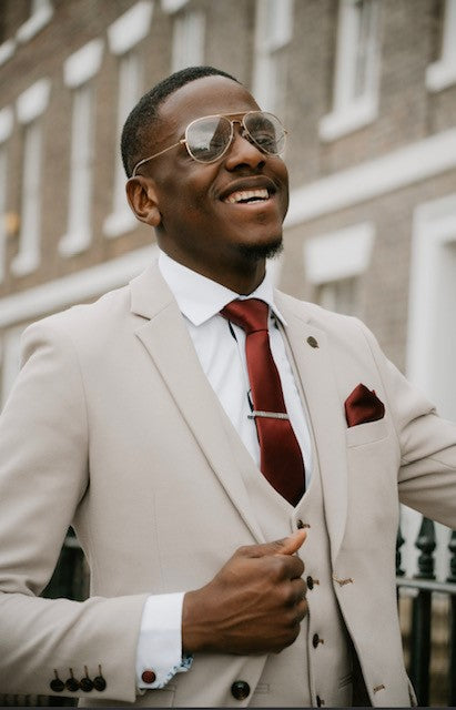 Marc Darcy HM5 Stone 3 piece Suit