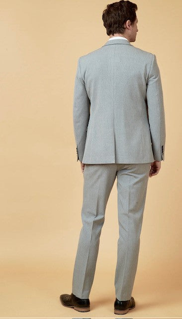 Marc Darcy Bromley Silver 3 Piece Suit
