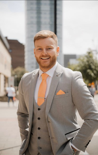 Marc Darcy Bromley Silver 3 Piece Suit