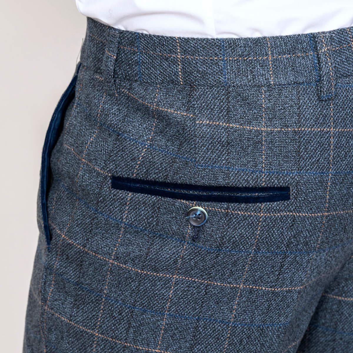 Marc Darcy Scott Blue Trousers
