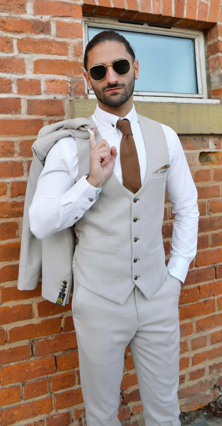 Marc Darcy HM5 Stone Waistcoat