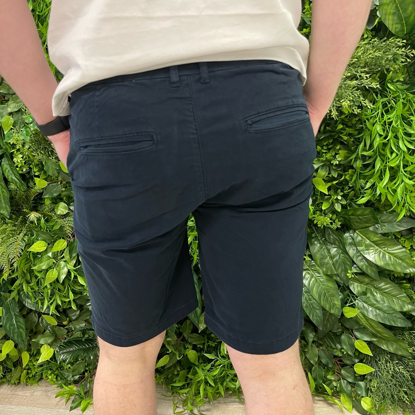 Casual Friday Navy Chino Shorts