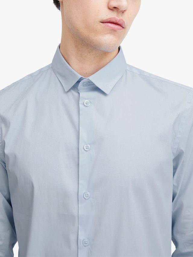 Casual Friday Palle Slim fit Shirt in Pale Blue