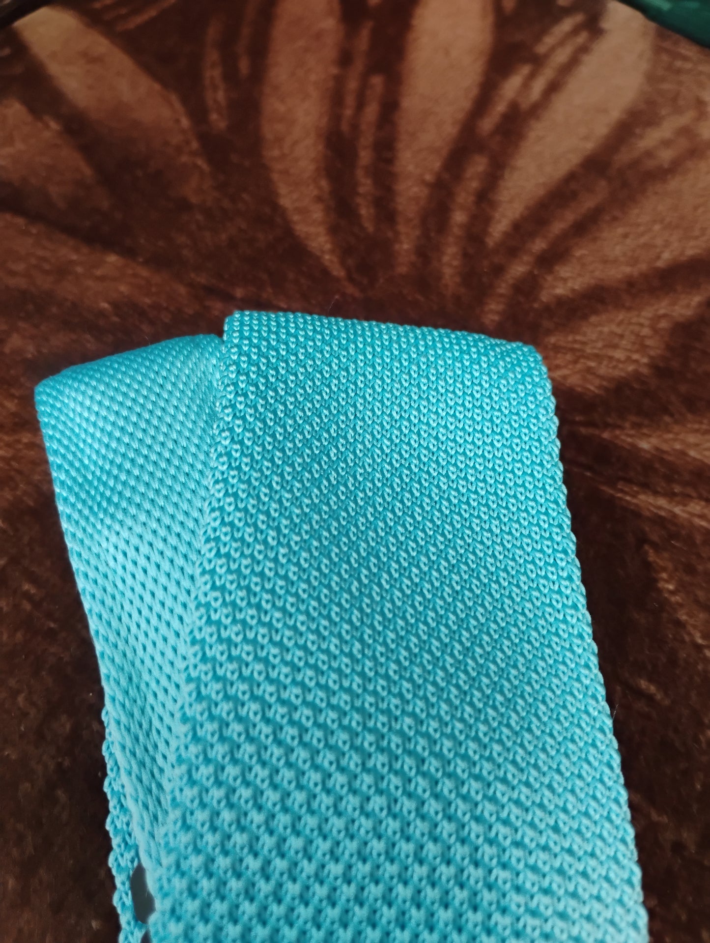 S&S Attire Knitted Tie Sky Blue