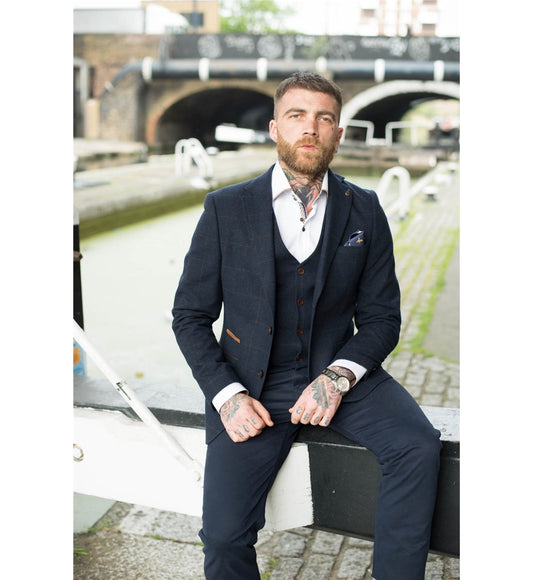 Fratelli Windowpane Jacket
