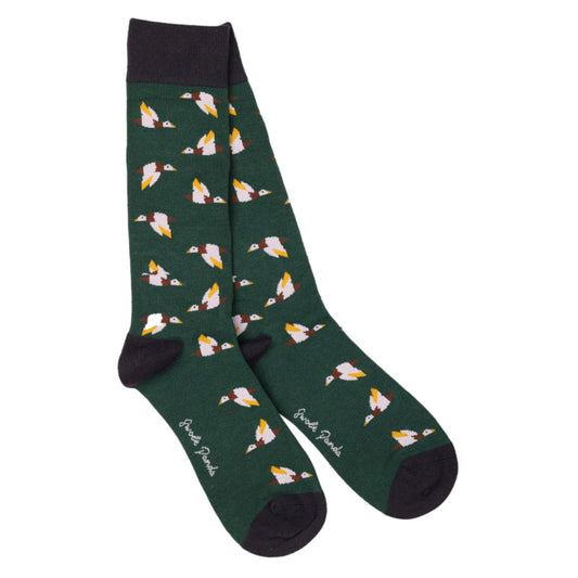 Swole Panda Flying grouse socks