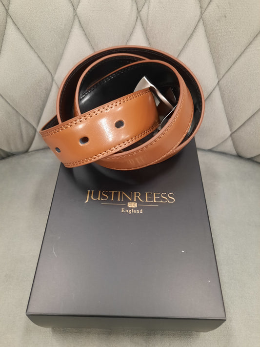 Justin Reess reversible leather belt