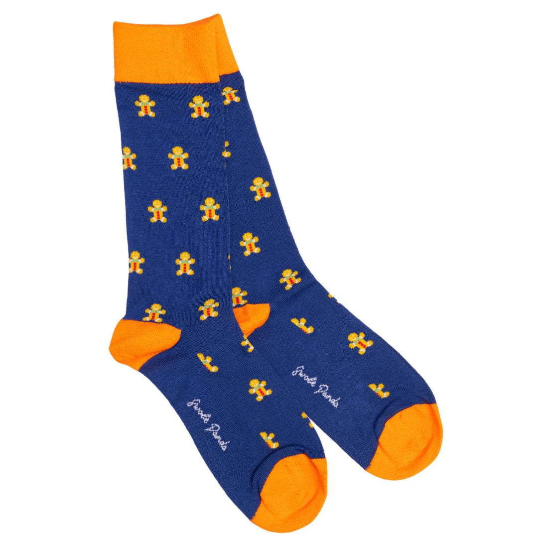 Swole Panda Gingerbread Man Socks