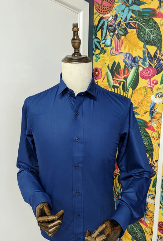 Carter Blue Shirt by Marc Darcy