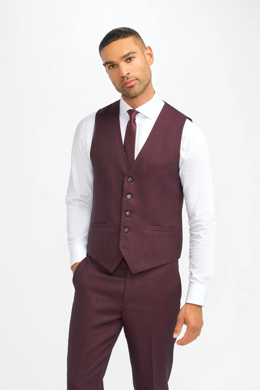 Cavani Caridi Wine Waistcoat
