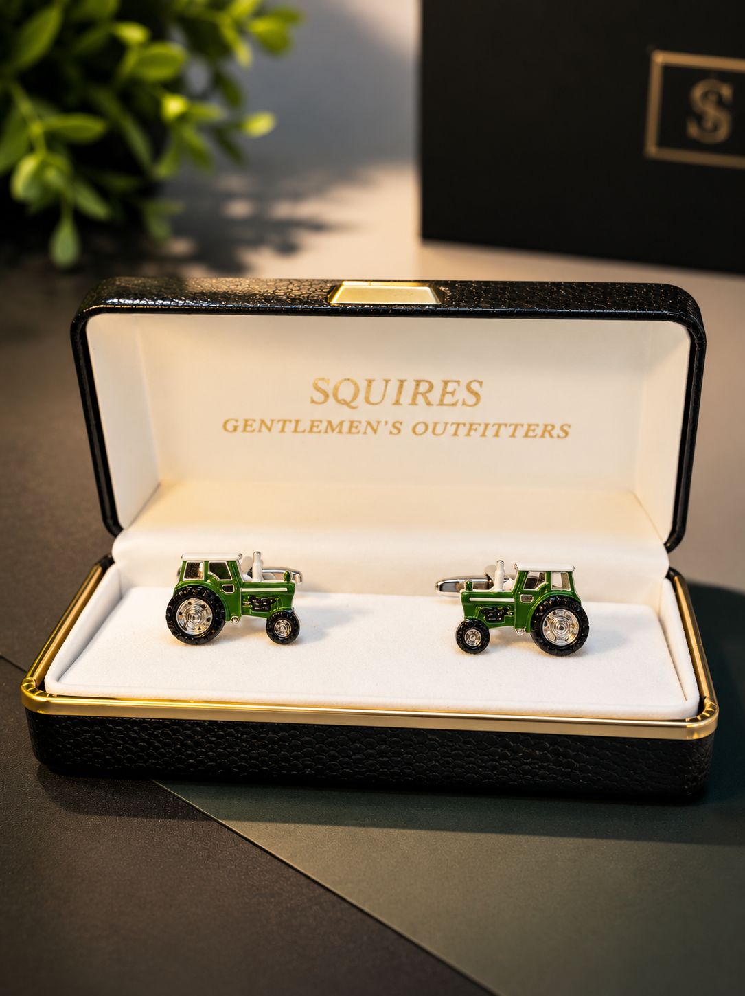 Squires Tractor Cufflinks