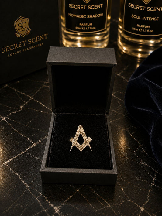 Masonic Sterling Silver Tie Tack