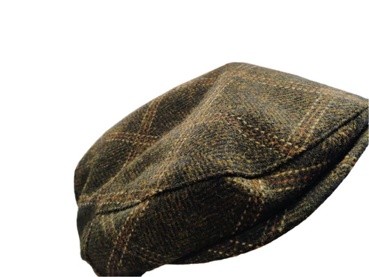 Sophos Green check Flat Cap