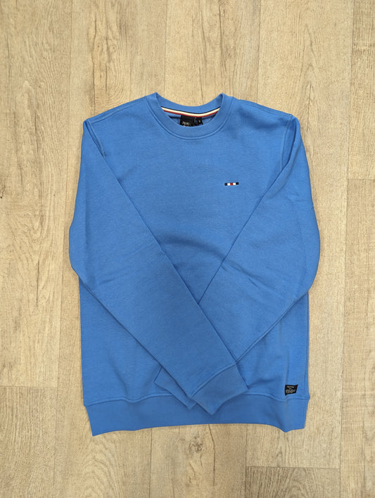 Blue Crew Neck Sweatshirt by FQ1924