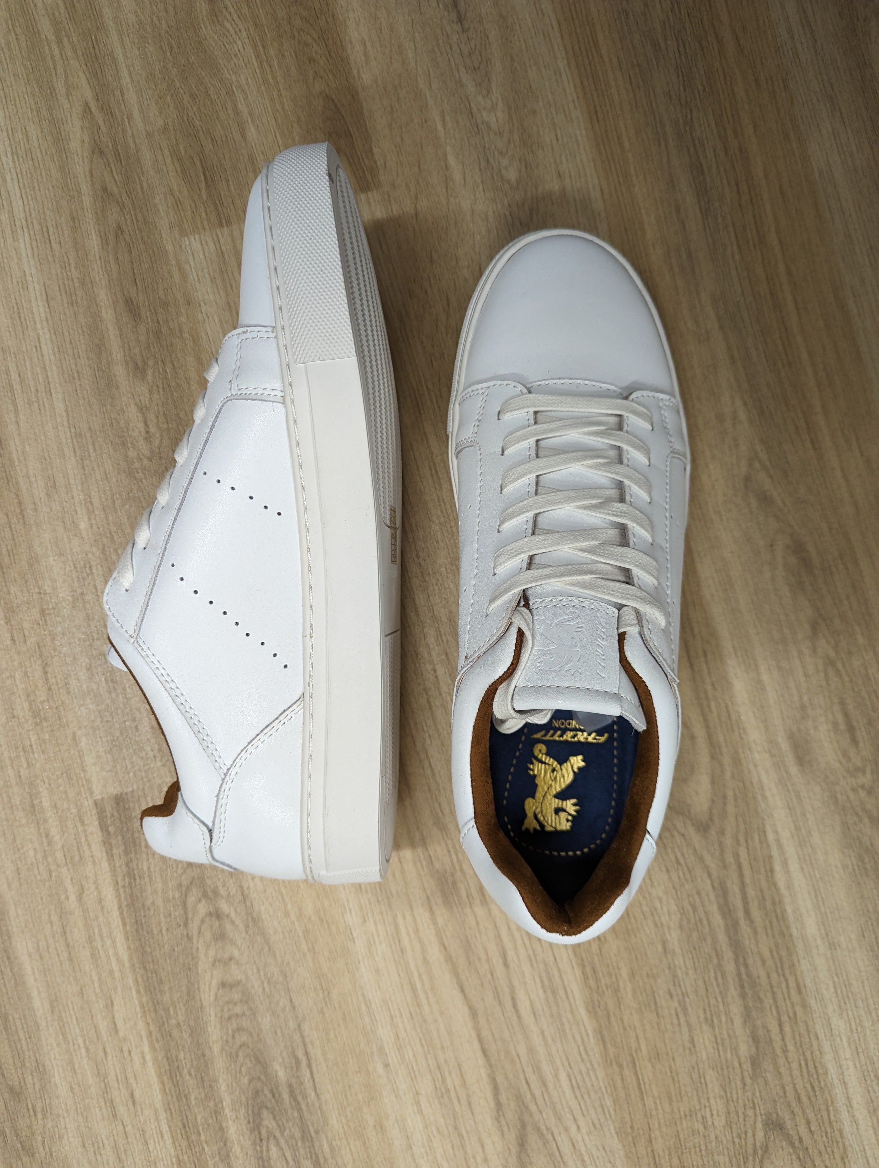 Front Bronx White Trainers S S Attire