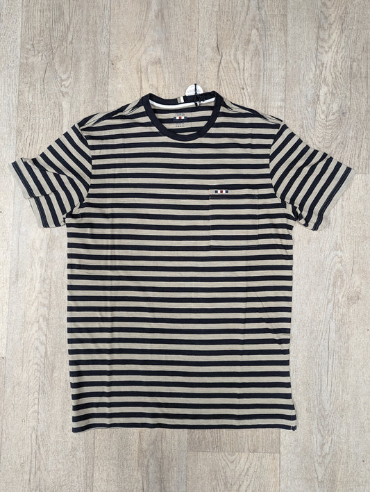 Striped linen T-shirt by FQ1924
