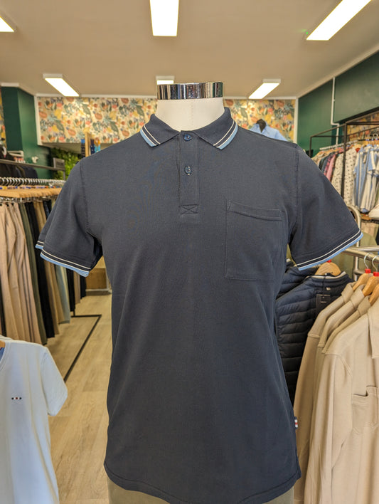 Navy Polo Shirt by FQ1924