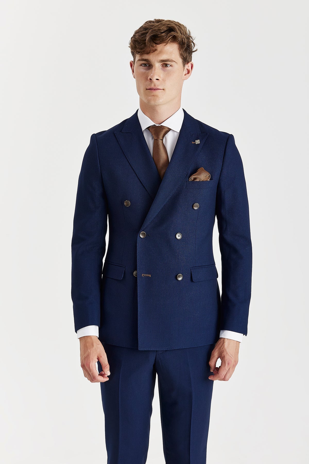 Paul Andrew - Mayfair Navy Double Breasted Jacket