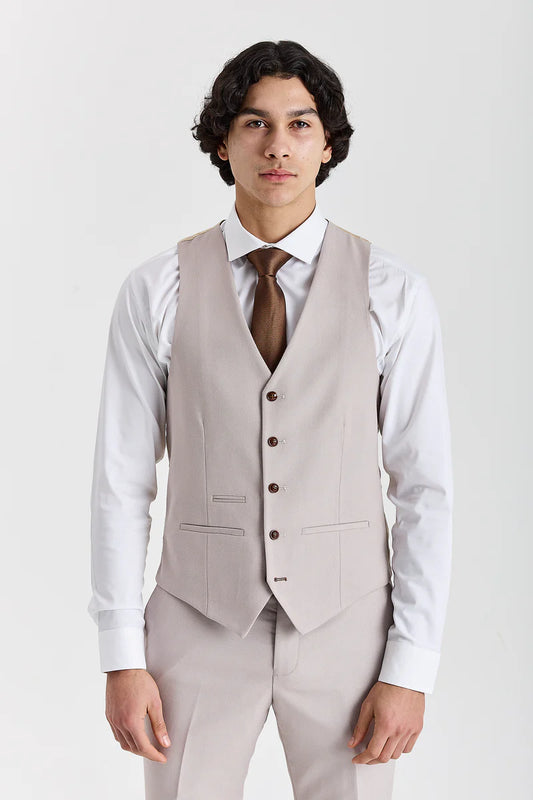 Paul Andrew- Mayfair Stone Textured Waistcoat