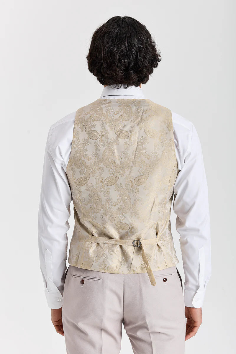 Paul Andrew- Mayfair Stone Textured Waistcoat