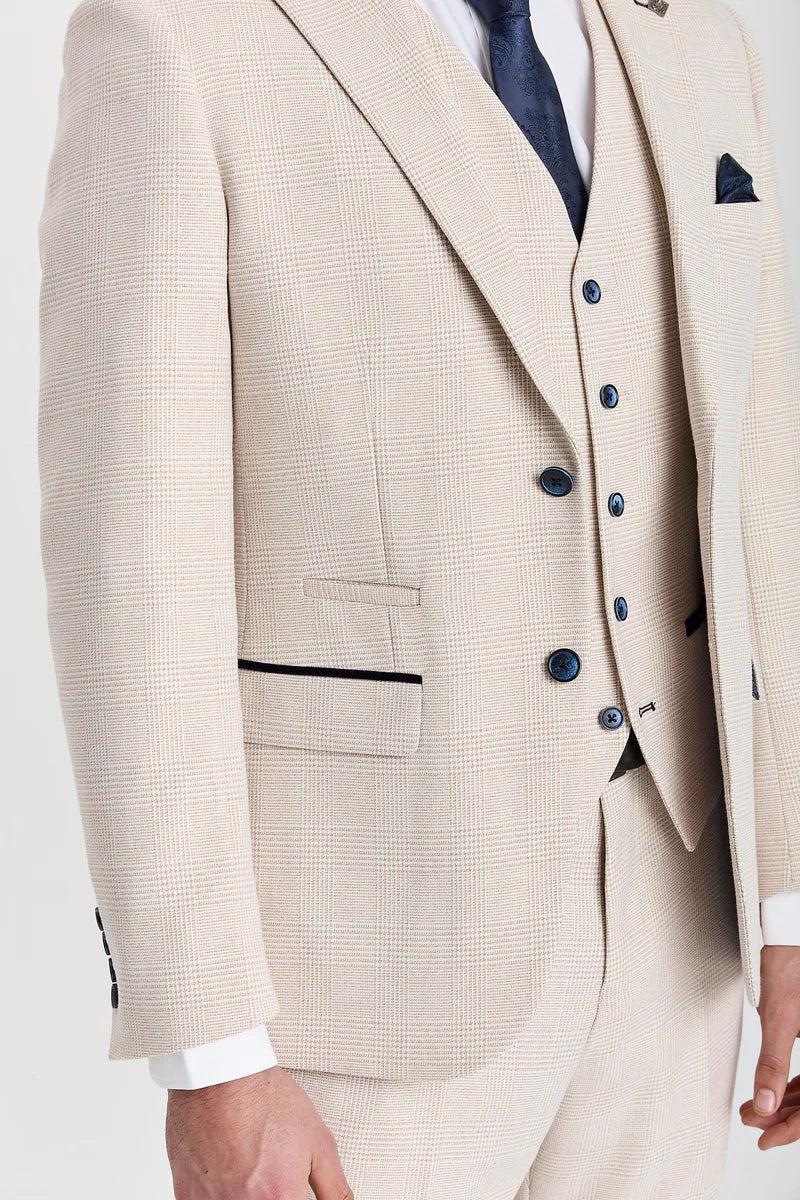 Paul Andrew - Regent Cream Check Jacket