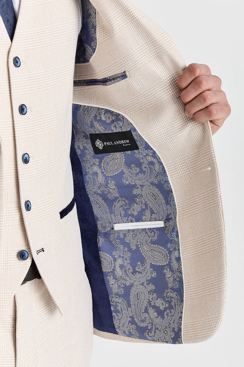 Paul Andrew - Regent Cream Check Jacket