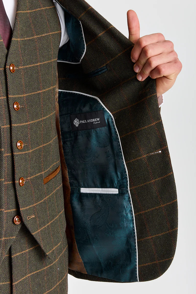 Paul Andrew - Harris Green Tweed Jacket