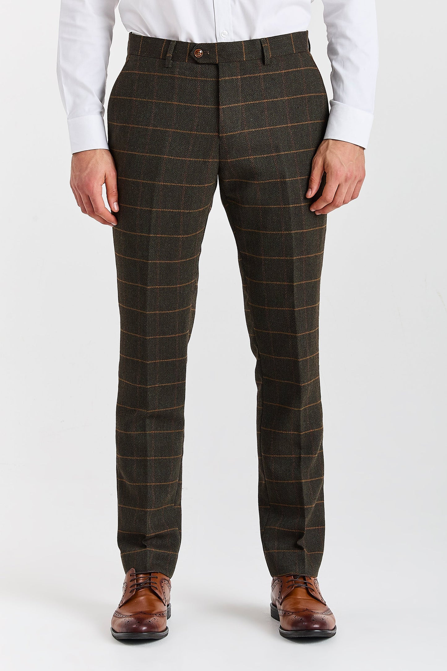 Paul Andrew- Harris Green Tweed Trousers