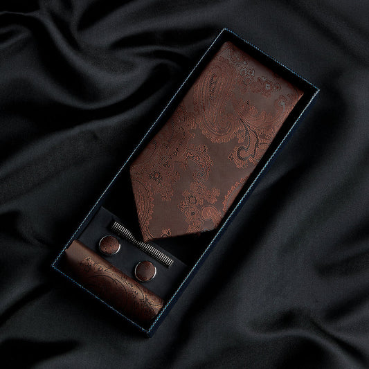 Paul Andrew Brown Paisley Tie set