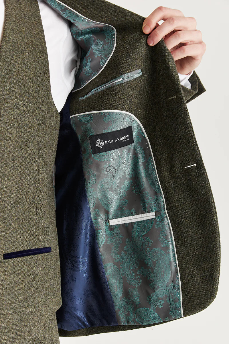 Paul Andrew - Oscar Green Tweed Jacket
