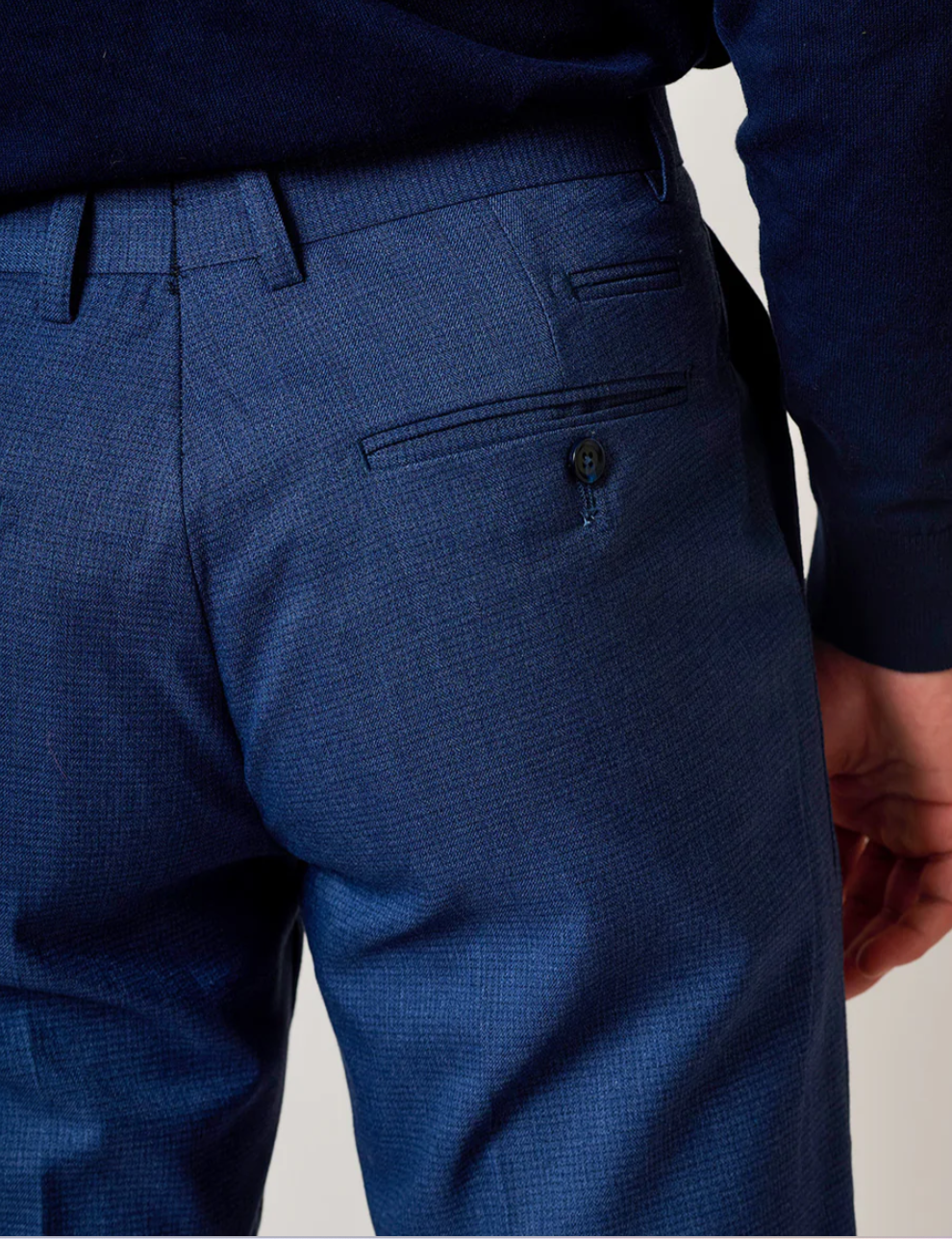 Marc Darcy Ashley Navy Blue Trousers
