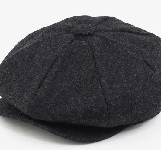 Sophos Charcoal 8 piece flat cap