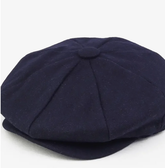 Sophos Navy 8 piece flat cap
